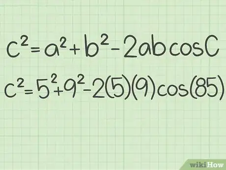 Image titled Use the Laws of Sines and Cosines Step 20