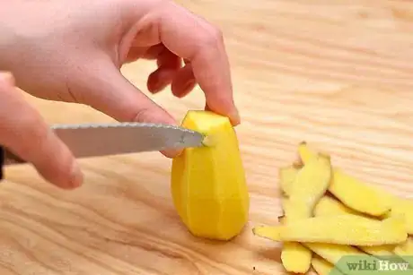 Image titled Peel Potatoes With an Ordinary Kitchen Knife Step 10