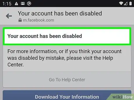 Image titled Recover a Disabled Facebook Account Step 6