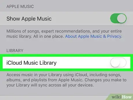 Image titled Back Up Music to iCloud on iPhone or iPad Step 9