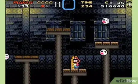 Image titled Beat Vanilla Ghost House in Super Mario World Step 5