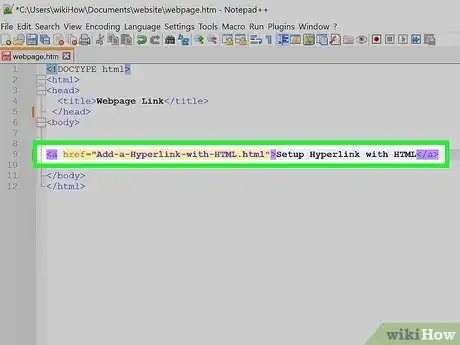 Image titled Create a Link With Simple HTML Programming Step 6