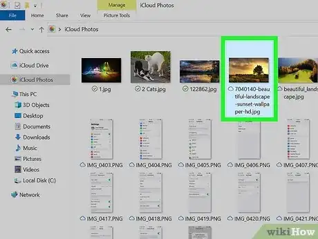 Image titled Access iCloud Photos from Your PC Step 19