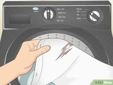 Image titled Get Wood Stain Out of Clothes Step 1