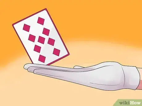 Image titled Throw Cards Accurately Step 2