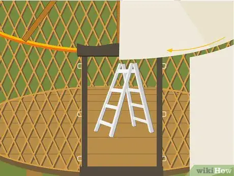 Image titled Build a Yurt Step 24