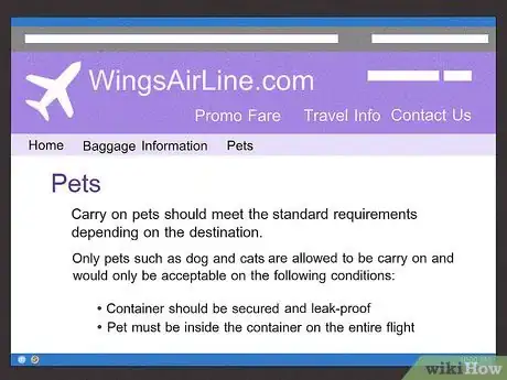 Image titled Prepare Your Dog for a Flight in Cabin Step 2