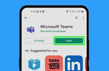 Image titled Install Microsoft Teams on a Mobile Device Step 4