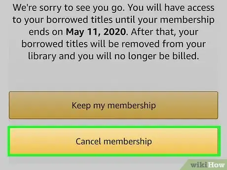 Image titled Cancel a Kindle Unlimited Subscription Step 8