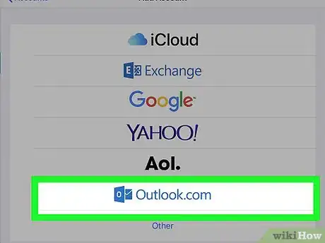 Image titled Sync a Hotmail Account on an iPad Step 4