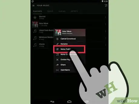 Image titled Make Playlists Public on Spotify Step 12