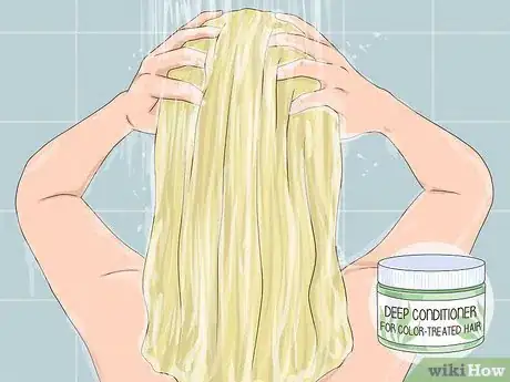 Image titled Bleach Hair Blonde Step 16