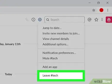 Image titled Leave a Channel on Slack Step 8