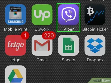 Image titled Share Your Location on Viber Step 1