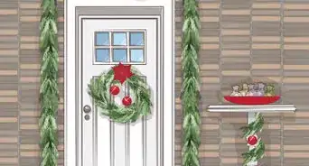 Hang Garland Around Your Front Door