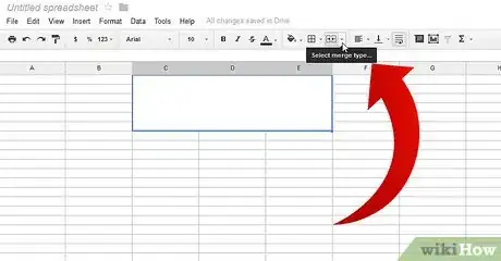 Image titled Unmerge Cells in Google Docs Spreadsheets Step 2