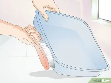 Image titled Avoid Germs when Cleaning a Litter Box Step 9