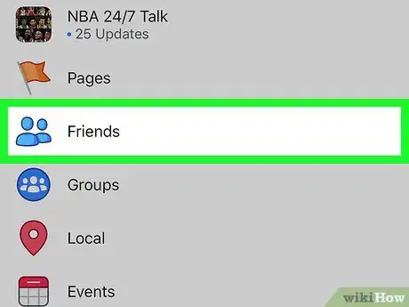 Image titled Edit Your Friends List on the Facebook App on iPhone or iPad Step 14