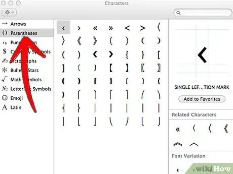 Image titled Create Curly Brackets on an AZERTY Keyboard (Mac) Step 4