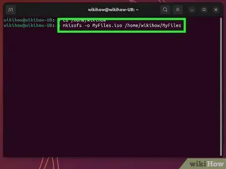 Image titled Create an ISO File in Linux Step 4