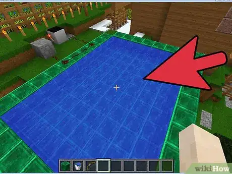 Image titled Make a Pool in Minecraft Step 3