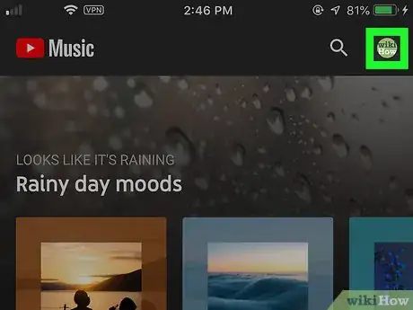 Image titled Sign Out of YouTube Music on iPhone or iPad Step 2