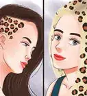 Dye Hair with Leopard Spots