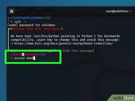Image titled Open the Root Terminal in Kali Linux Step 7