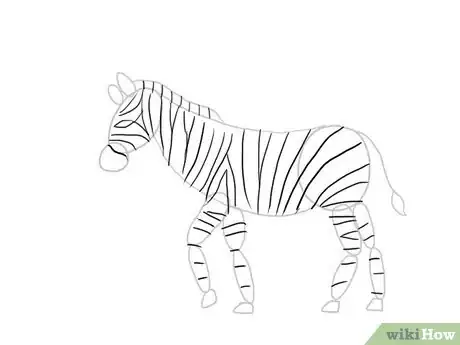 Image titled Draw a Zebra Step 21