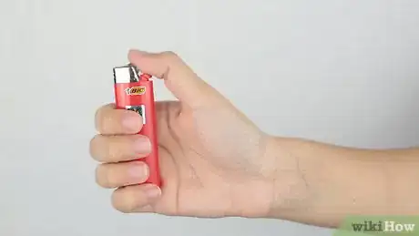 Image titled Flick a Bic Lighter Step 1