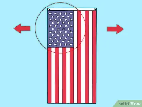 Image titled Hang the American Flag on a Wall Step 1