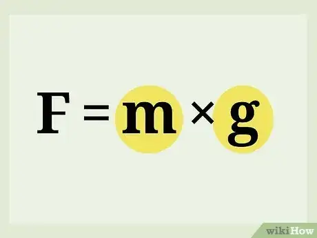 Image titled Calculate Weight from Mass Step 4