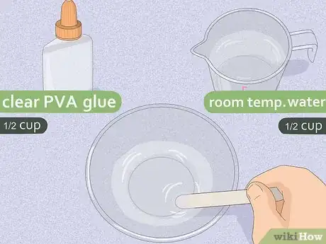 Image titled Make Clear Slime Step 1