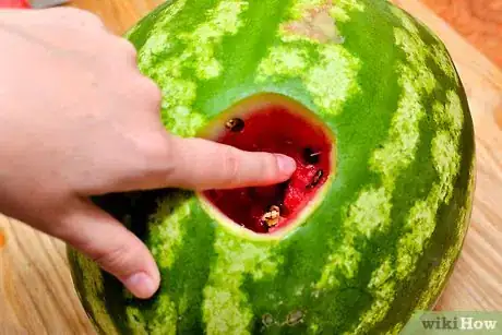 Image titled Plug, Spike, or Cork a Watermelon Step 5