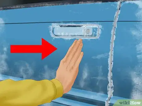 Image titled Open Frozen Car Doors Step 1