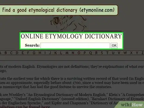 Image titled Study the Etymology of Words Step 1