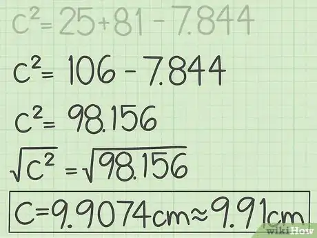 Image titled Use the Laws of Sines and Cosines Step 23