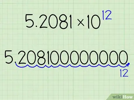 Image titled Change Numbers Into and Out of Scientific Notation Step 12