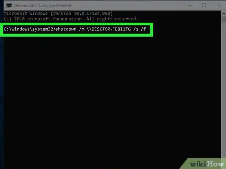 Image titled Shut Down or Restart Another Computer Using CMD Step 8