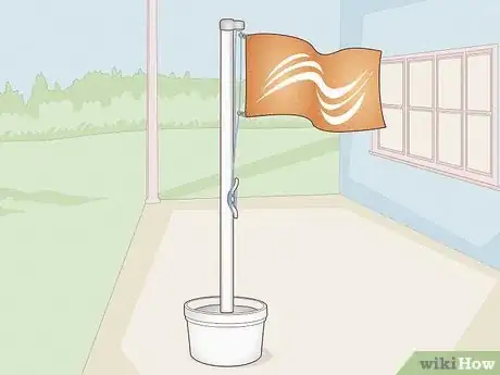 Image titled Make a Flagpole Step 16