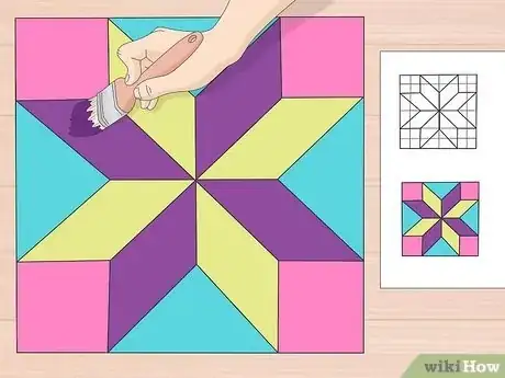 Image titled Paint a Barn Quilt Step 15