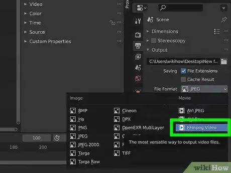 Image titled Save an Animation in Blender Step 20