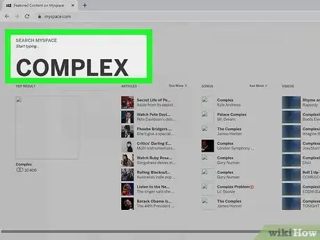 Image titled Download Music off MySpace Step 2
