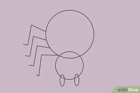 Image titled Draw a Spider Step 3