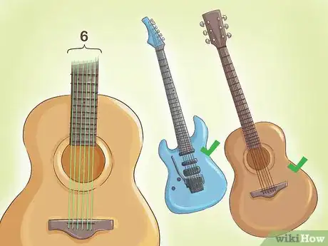 Image titled Start Learning Guitar Step 01