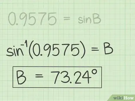 Image titled Use the Laws of Sines and Cosines Step 16