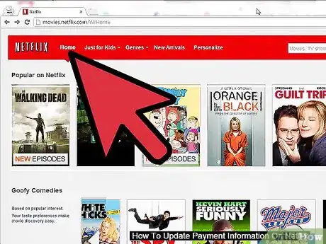 Image titled Change Your Payment Information on Netflix Step 1