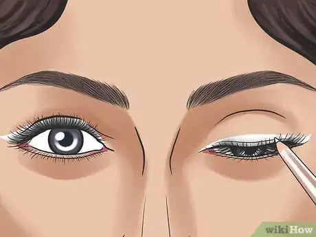 Image titled Wear White Eyeliner Step 9