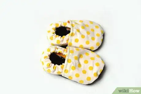 Image titled Make Fabric Baby Shoes Step 18