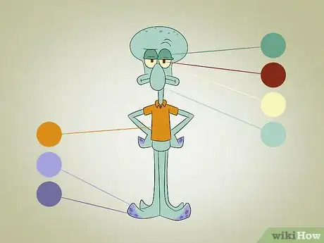 Image titled Draw Squidward from SpongeBob SquarePants Step 8